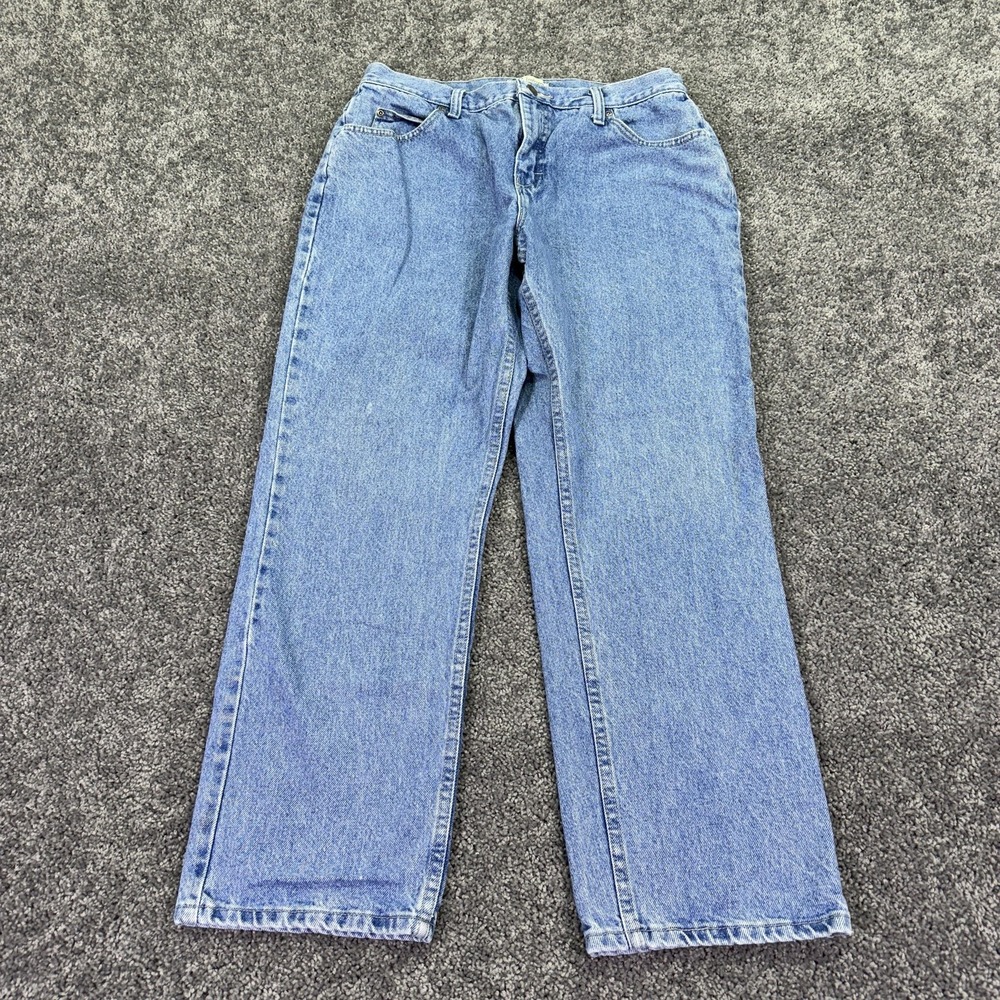 Riders by Lee Women's Straight Leg Jeans - Light Blue Denim
